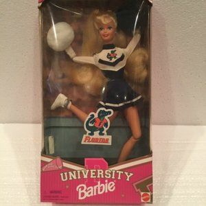 University of Florida Cheerleader Blonde 1997 Barbie Doll